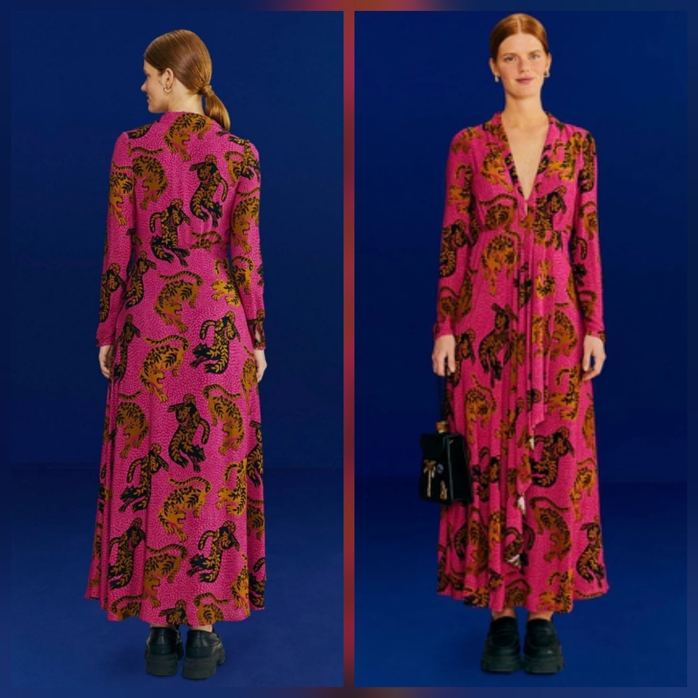 Farm Rio Leopards Maxidress - Picture 1 of 4